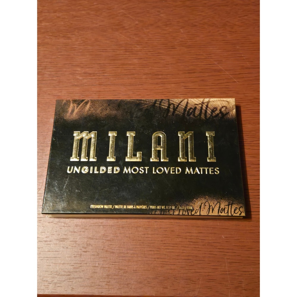 Milani Ungilded Most Loved Mattes Eyeshadow Palette 12 Hyper-Pigmented Shades